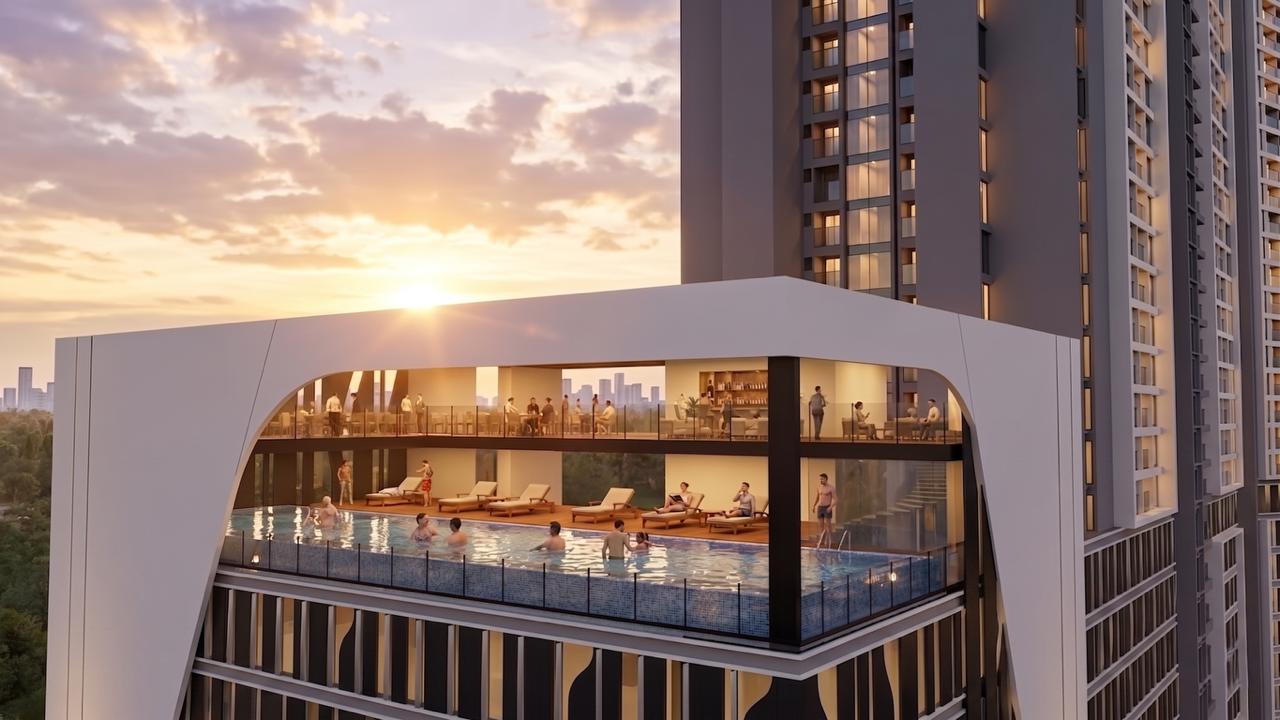 Swimming pool deck